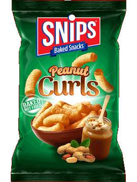 A Bag of Snips Peanut Curls